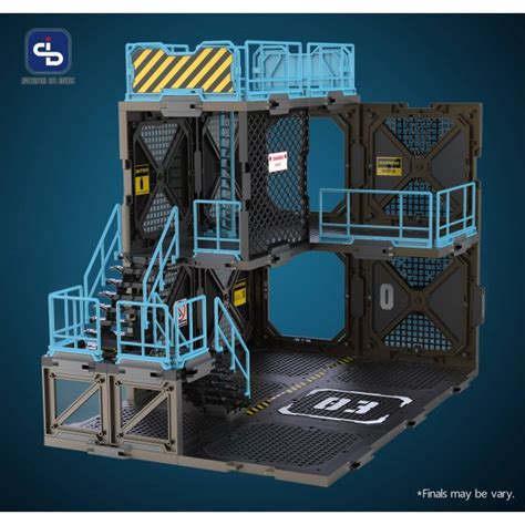 Scene in Box Fortifications Type A Diorama Building Set